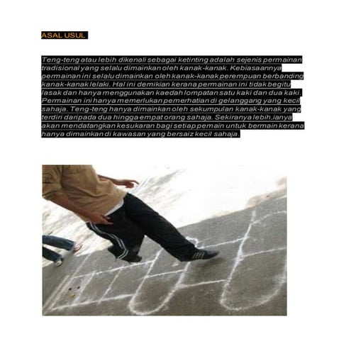 Asal usul teng teng | DOCX