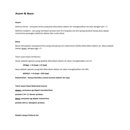 Asam | PDF