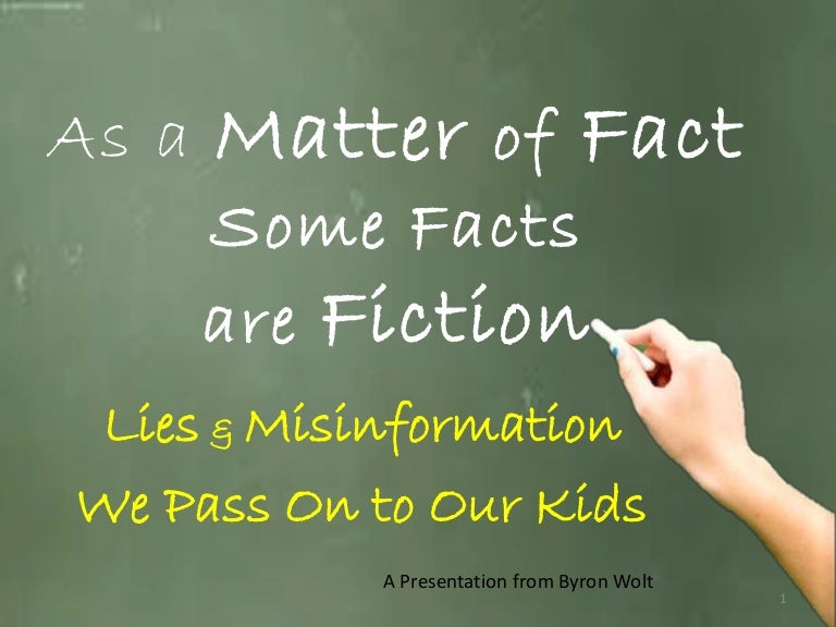 What Does As A Matter Of Fact Mean? – CEMG