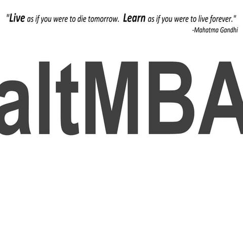 altMBA Program