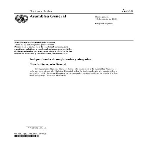 Asamblea General 2008