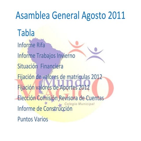 Asamblea agosto 2011