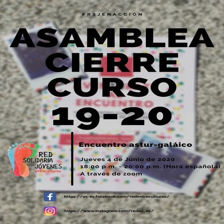 Asamblea cierre 2020