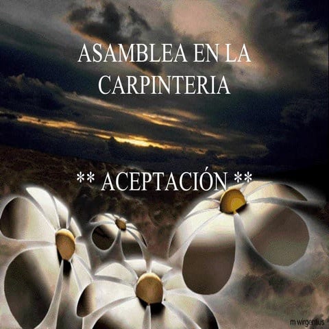 Asamblea en la carpinteria