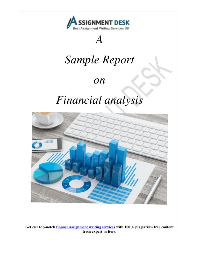 A sample report on financial analysis