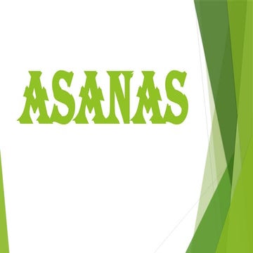 Yoga asanas 