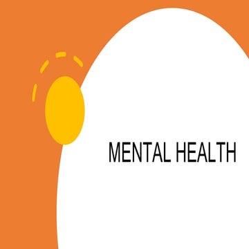 Mental Health for College Students powerpoint | PPTX