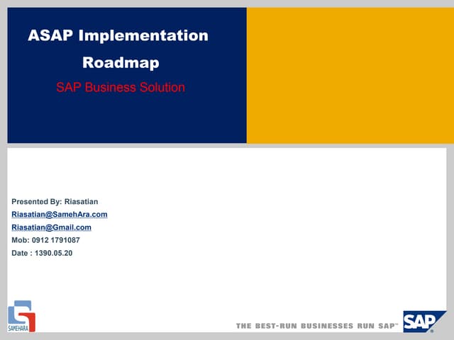 Asap methodology