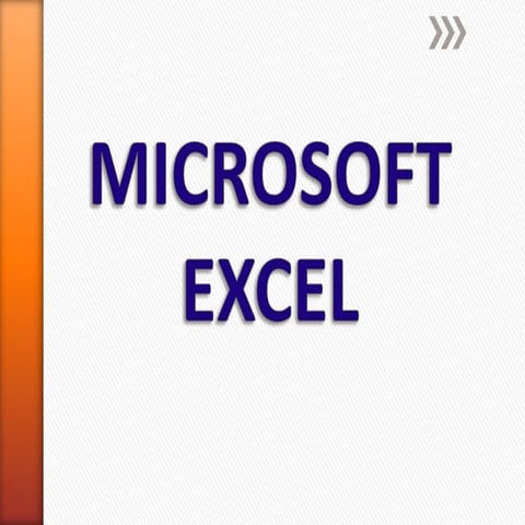 Asas Ms Excel