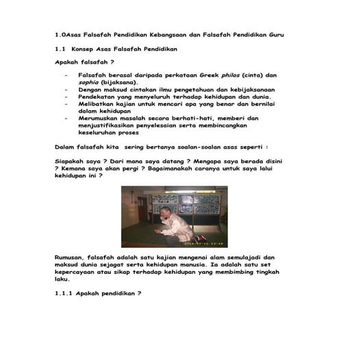 Asas Falsafah