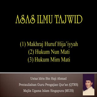 Asas ilmu tajwid