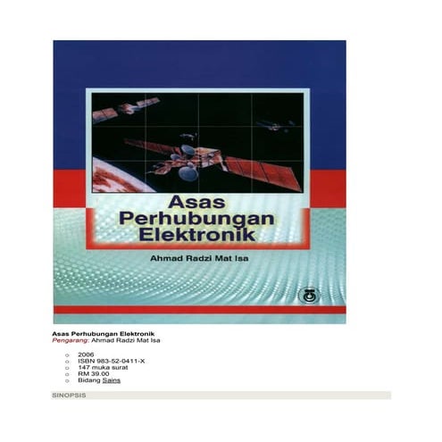 Asas perhubungan elektronik