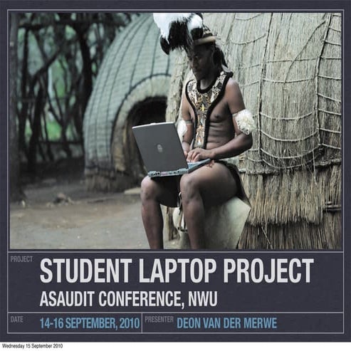 ASAUDIT Presentation - Student Laptop Project