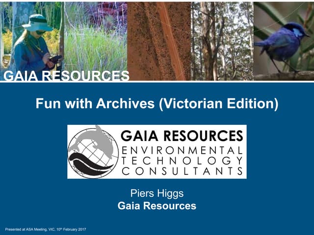 Fun with Archives (Victorian Edition)