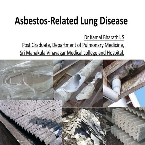 Asbestos related lung disease