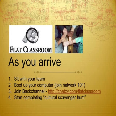 Flat Classroom MiniConference at ASB Unplugged - Day 1
