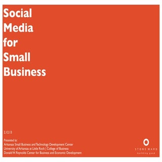 ASBTDC Social Media for Small Busin...