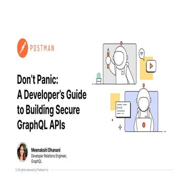 Don't Panic: A Developer's Guide to Building Secure GraphQL APIs