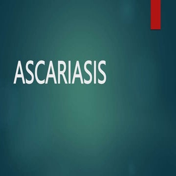 Ascariasis Presentation .pptx