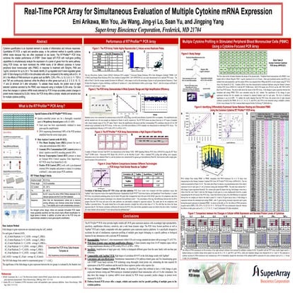Ascb 2007-pcr array-poster | PDF