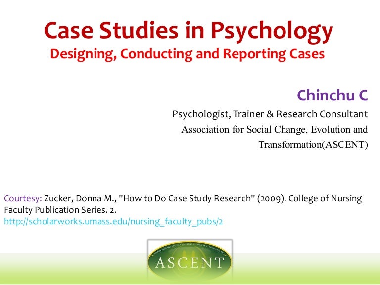 Case Study In Psychology Case Study In Psychology