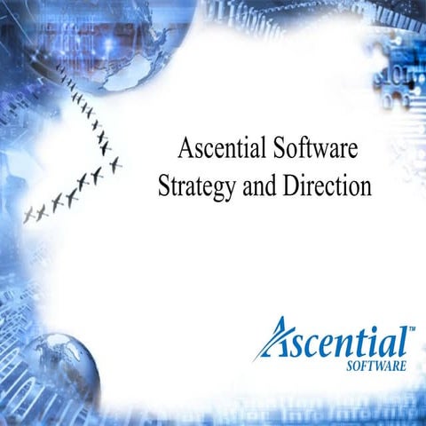 Ascential Strategy And Direction Ppt