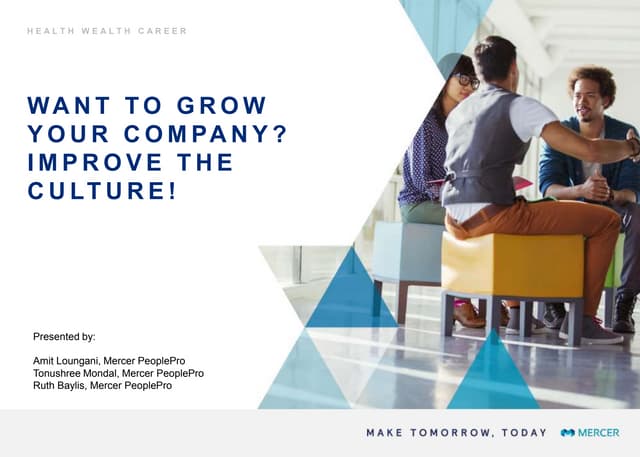 Ascentis PeoplePro culture "Want to Grow Your Company? Improve the Culture!"