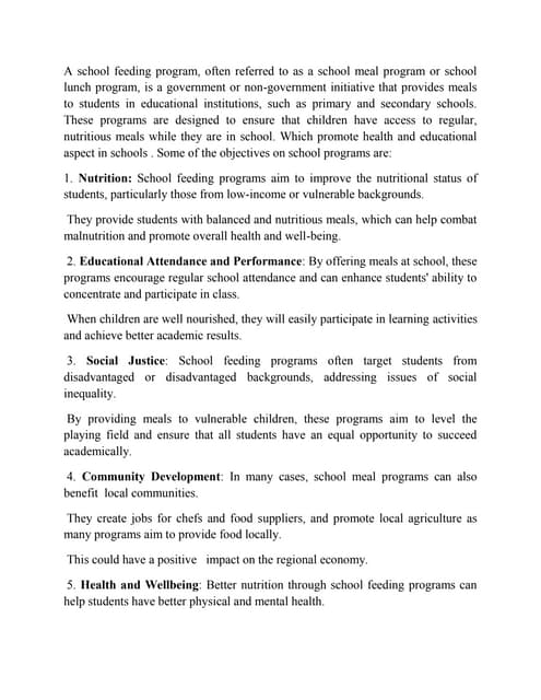Understanding the School Lunch Program in the USA - A Comprehensive ...