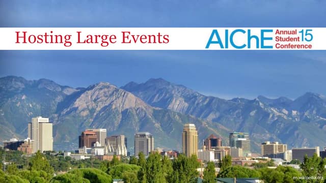 ASC Hosting Large Events