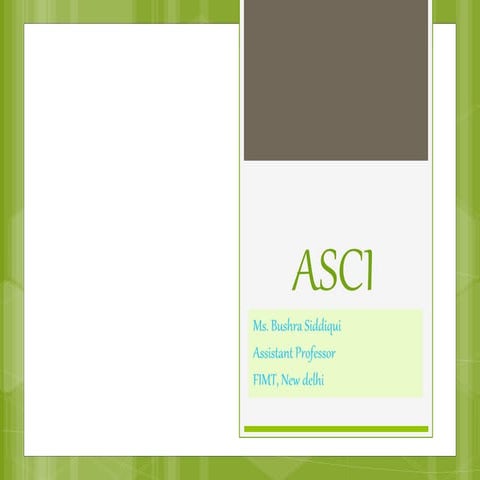 ASCI: Advertising Standard Council of India