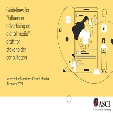 ASCI guidelines
