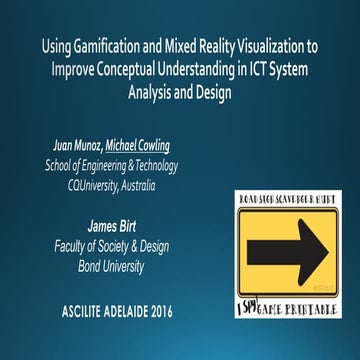 Using Gamification and Mixed Reality Visualization to Improve Conceptual Unde...