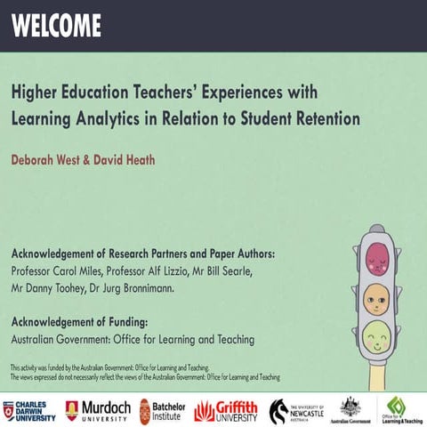 Higher Education Teachers' Experiences of Learning Analytics in Relation to S...