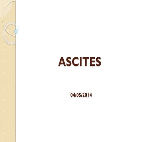 Ascites