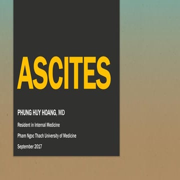 Ascites
