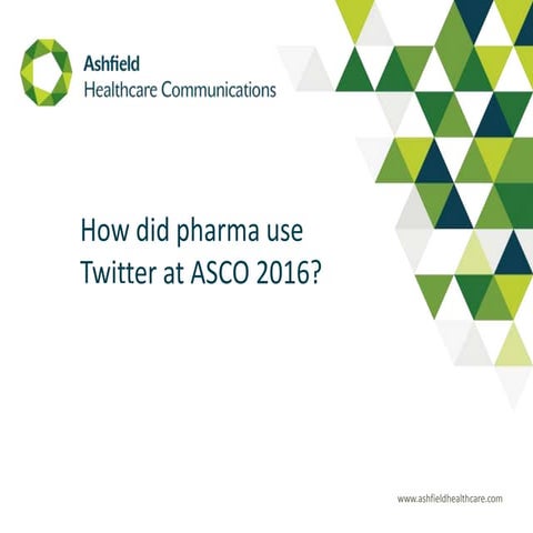 ASCO 2016 Twitter Analysis