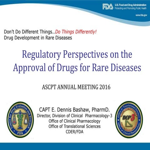 Ascpt rare disease talk 2016 