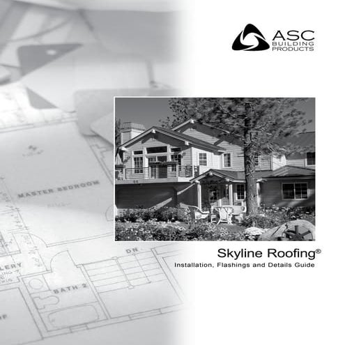 ASC Skyline Roofing Installation Manual | PDF