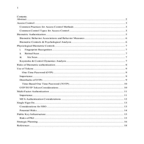 Access Control | PDF