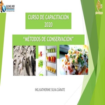 Conservación de alimentos diapositiva | PPTX