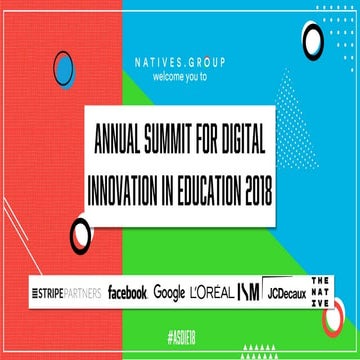 Annual Summit for Digital Innovation in Education 2019