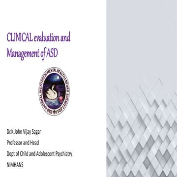 Asd Is Common Neuro Developmental Dusorder Pptx Mental Health