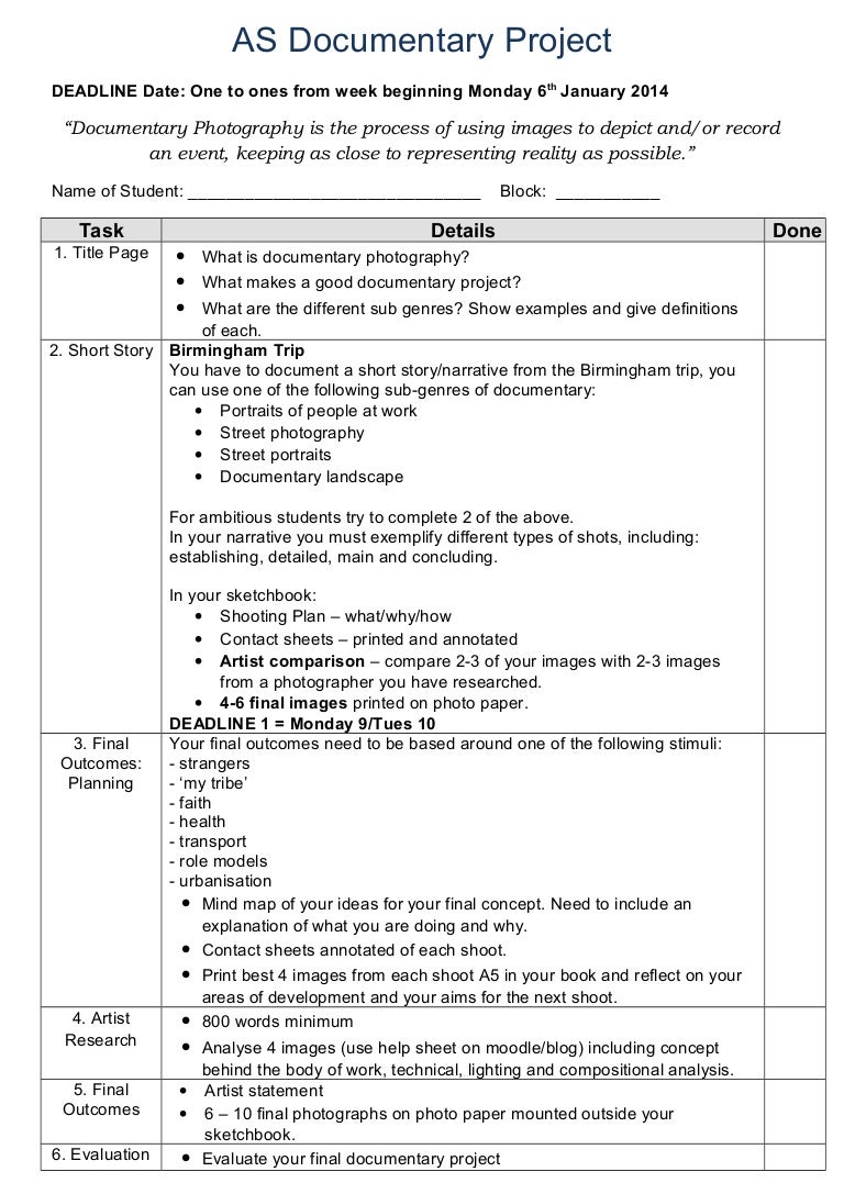 A level photography essay help image