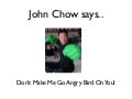 John Chow ASE12 Presentation Slides