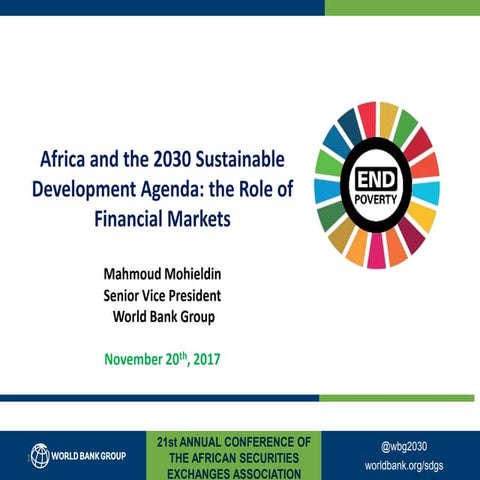 Africa and the 2030 Sustainable Development Agenda: the Role of Financial Mar...