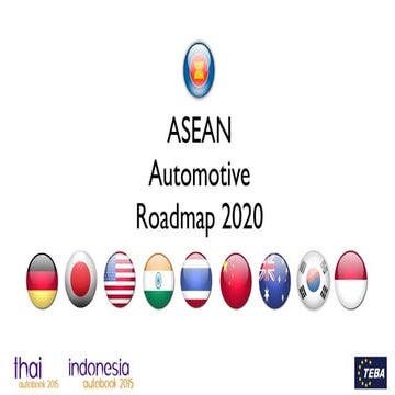Asean Automotive Roadmap 2020