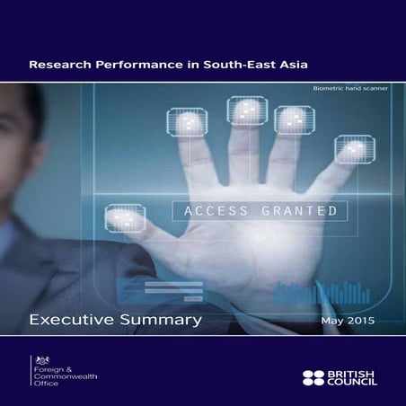 Research Performance in South-East Asia: Executive Summary