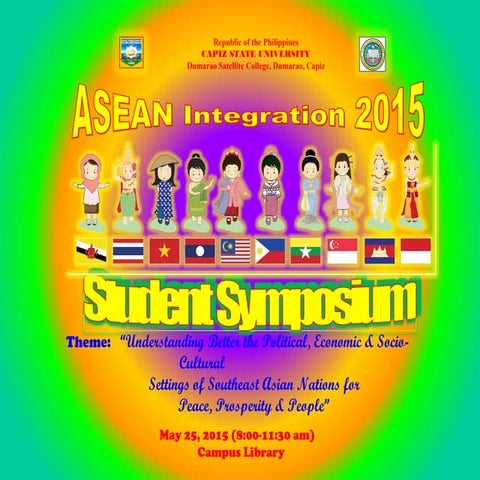 ASEAN Integration 2015 Student Symposium by BSEd 3 (Photos)