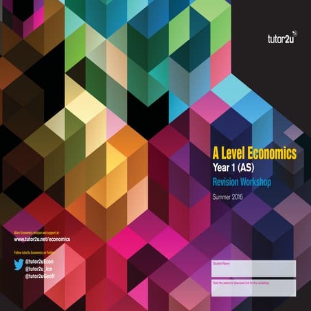 AS economics revision workbook 2016
