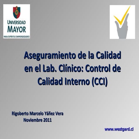 Aseg. calidad cci